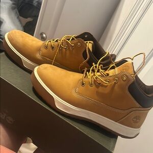 Timberland Men's Tan Leather Boots